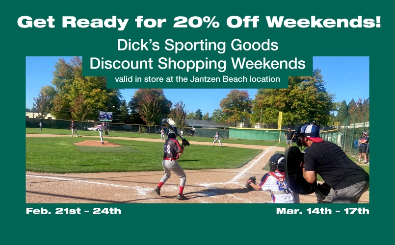 Gear Up with Dick's Sporting Goods Discount Weekends